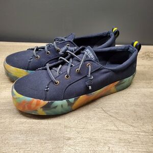 Sperry Women's Crest Vibe Floral Platform Sneakers Size 9.5